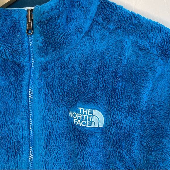 The North Face Teal Blue Osito Fleece Jacket - Picture 2 of 5